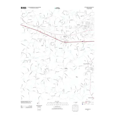 2013 Map of Longview, 2013 Print