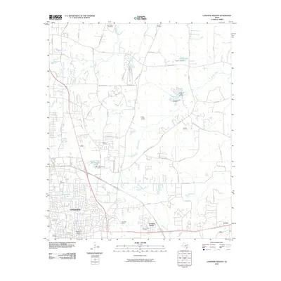 2010 Map of Longview Heights, 2010 Print