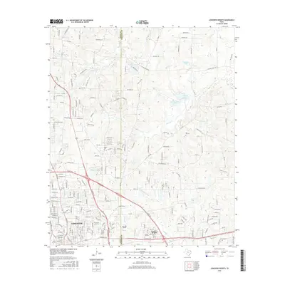 2016 Map of Longview Heights, 2016 Print