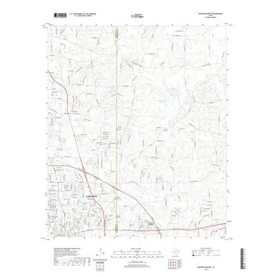 2019 Map of Longview Heights, 2019 Print