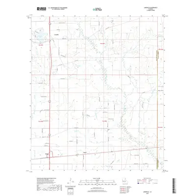 2018 Map of Longville, 2018 Print