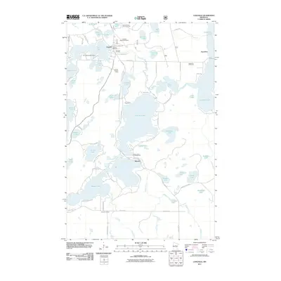 2011 Map of Longville, 2011 Print