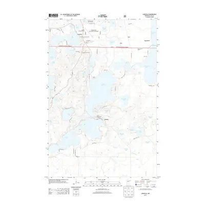 2013 Map of Longville, 2013 Print