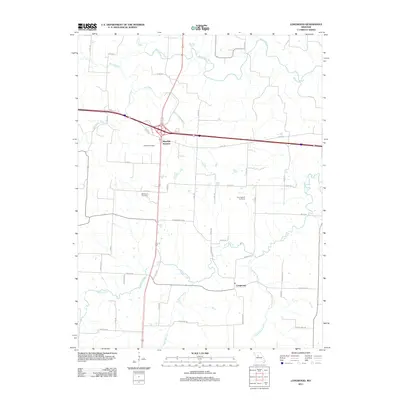 2011 Map of Longwood, 2011 Print