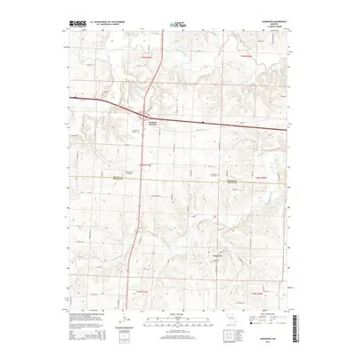 2014 Map of Longwood, 2014 Print
