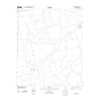 2012 Map of Longworth, 2012 Print