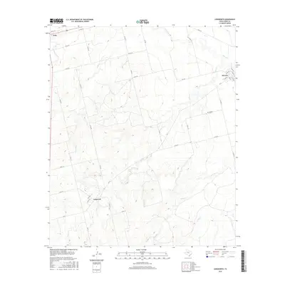 2016 Map of Longworth, 2016 Print