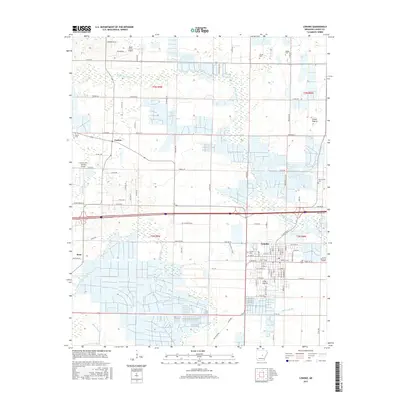 2017 Map of Lonoke, 2017 Print