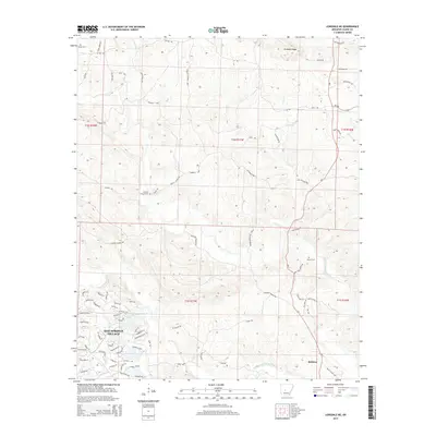 2014 Map of Lonsdale NE, 2014 Print