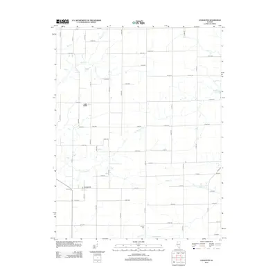 2012 Map of Loogootee, 2012 Print