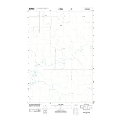 2011 Map of Lookout Butte, 2011 Print