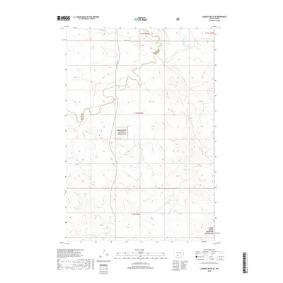 2018 Map of Lookout Butte SE, 2018 Print