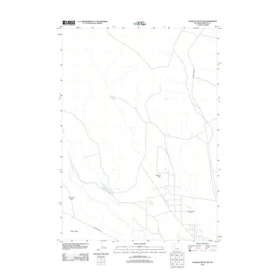 2012 Map of Lookout Butte SW, 2012 Print