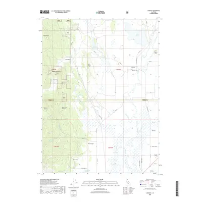 2018 Map of Lookout, 2018 Print