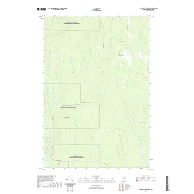 2021 Map of Lookout Mountain, 2021 Print