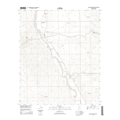 2014 Map of Lookout Mountain, 2014 Print