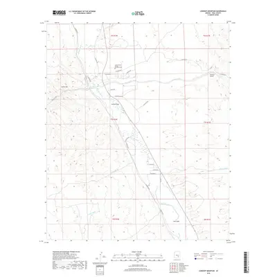 2018 Map of Lookout Mountain, 2018 Print