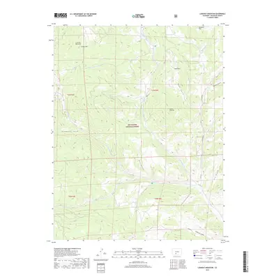 2019 Map of Lookout Mountain, 2019 Print