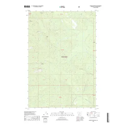 2020 Map of Lookout Mountain, 2020 Print