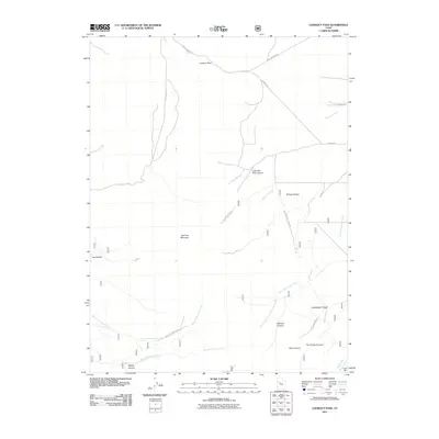 2011 Map of Lookout Pass, 2011 Print