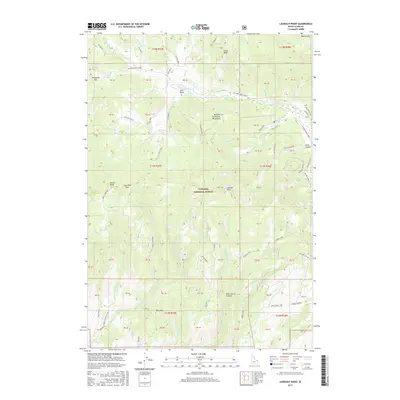 2017 Map of Lookout Point, 2017 Print