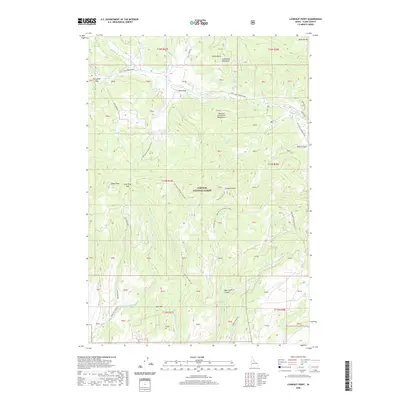 2020 Map of Lookout Point, 2020 Print