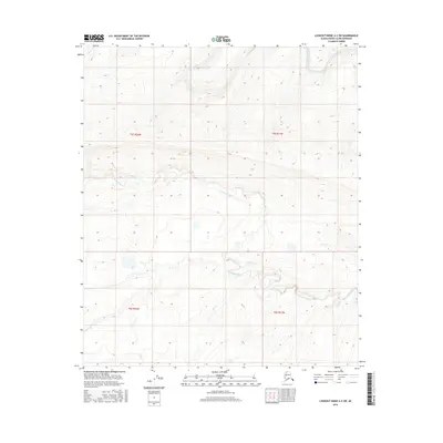 2016 Map of Lookout Ridge A-2 SW, 2016 Print