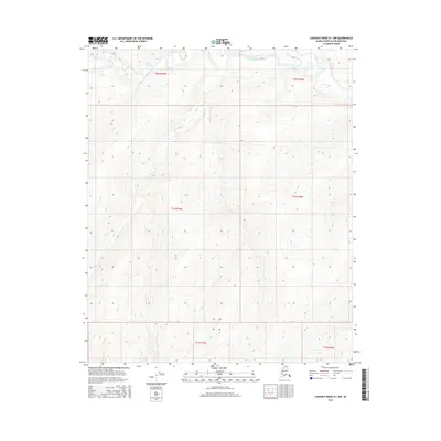 2016 Map of Lookout Ridge B-1 NW, 2016 Print