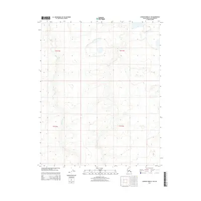 2015 Map of Lookout Ridge D-1 SW, 2015 Print