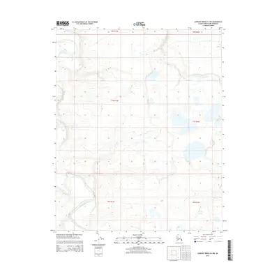 2015 Map of Lookout Ridge D-2 NW, 2015 Print