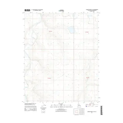 2015 Map of Lookout Ridge D-2 SW, 2015 Print
