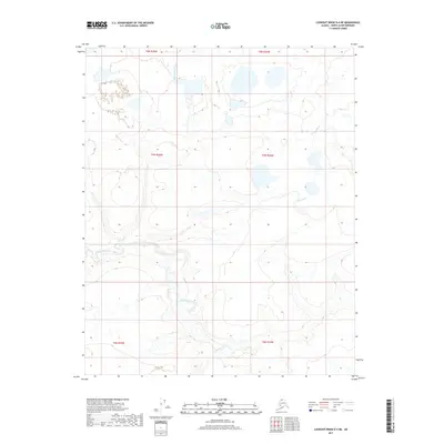 2017 Map of Lookout Ridge D-4 NE, 2017 Print