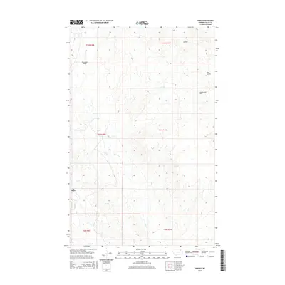 2017 Map of Lookout, 2017 Print