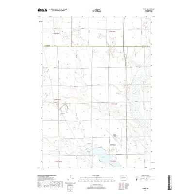 2017 Map of Loomis, 2017 Print