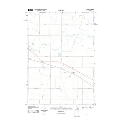 2011 Map of Loomis, 2011 Print