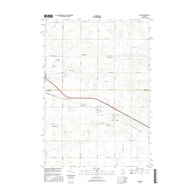 2017 Map of Loomis, 2017 Print