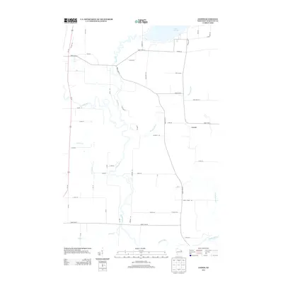 2013 Map of Loomis, 2013 Print