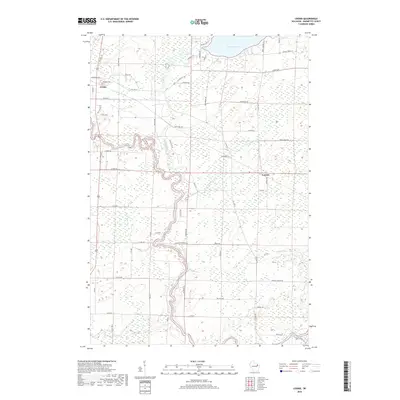 2018 Map of Loomis, 2018 Print