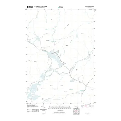 2010 Map of Loon Lake, 2010 Print