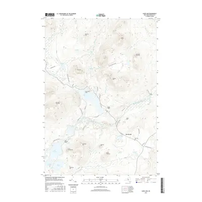2016 Map of Loon Lake, 2016 Print