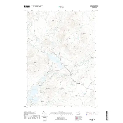 2019 Map of Loon Lake, 2019 Print