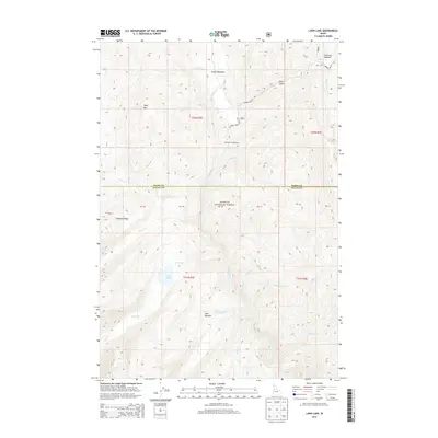 2013 Map of Loon Lake, 2013 Print