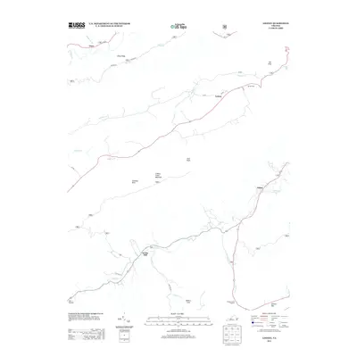 2013 Map of Looney, 2013 Print