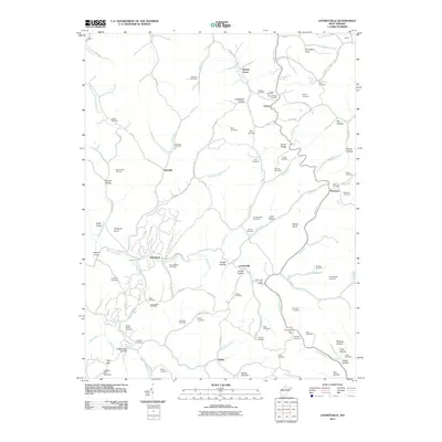 2011 Map of Looneyville, 2011 Print