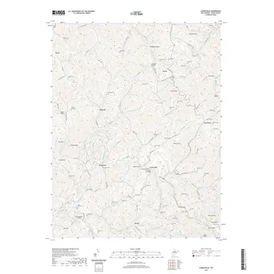 2019 Map of Looneyville, 2019 Print