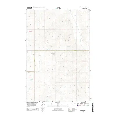 2014 Map of Loony Hollow, 2014 Print