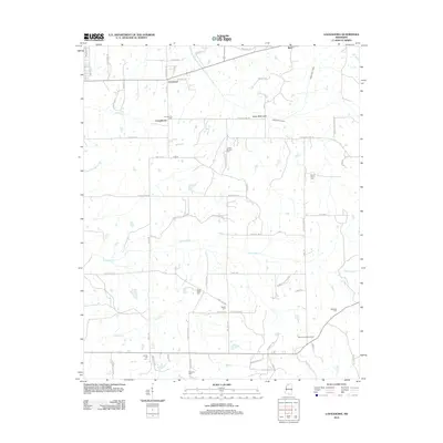 2012 Map of Looxahoma, 2012 Print