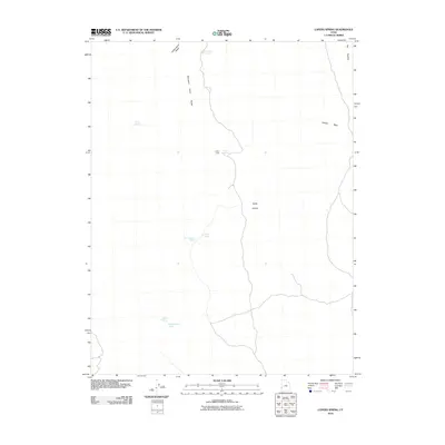 2010 Map of Lopers Spring, 2010 Print