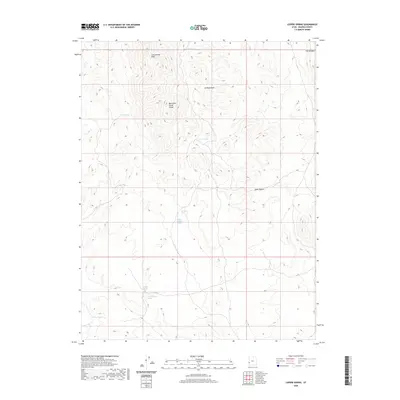 2020 Map of Lopers Spring, 2020 Print