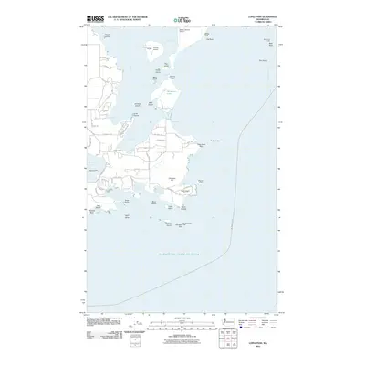 2011 Map of Lopez Pass, 2011 Print